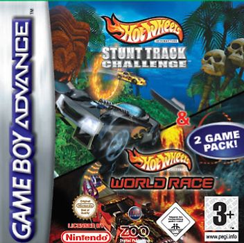 Hot Wheels Stunt Track Challenge + Hot Wheels World Race Nintendo Game Boy Advance