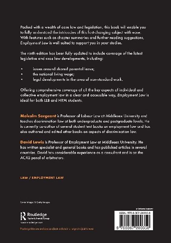 Employment Law 9e