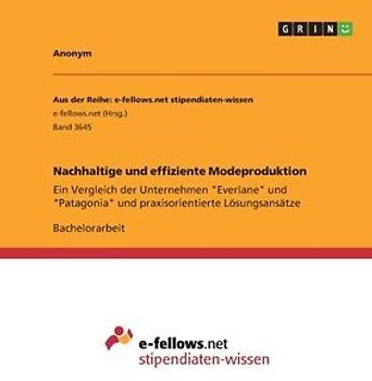 Nachhaltige und effiziente Modeproduktion