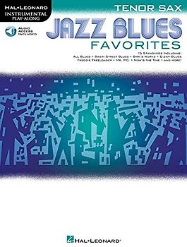 Instrumental Play-Along Jazz Blues Favorites -Tenor Saxophone Book & Audio Online-: Noten, E-Bundle, Download (Audio) (Hal Leonard Instrumental Play-along)