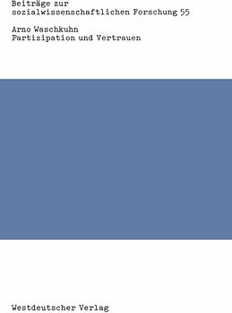 Partizipation und Vertrauen