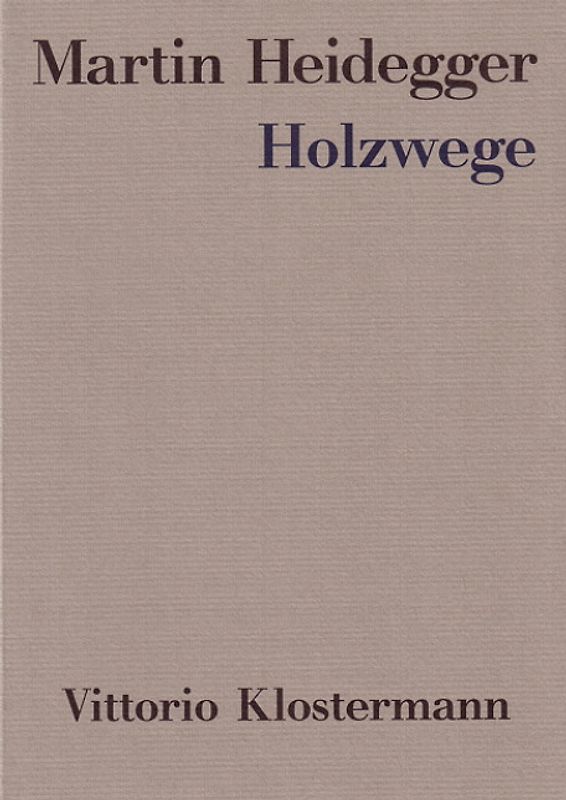 Holzwege
