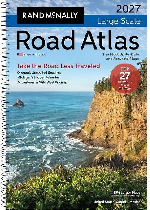 Rand McNally 2027 Large Scale Road Atlas