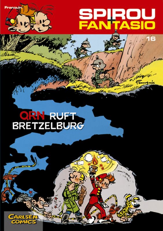 Spirou und Fantasio 16: QRN ruft Bretzelburg