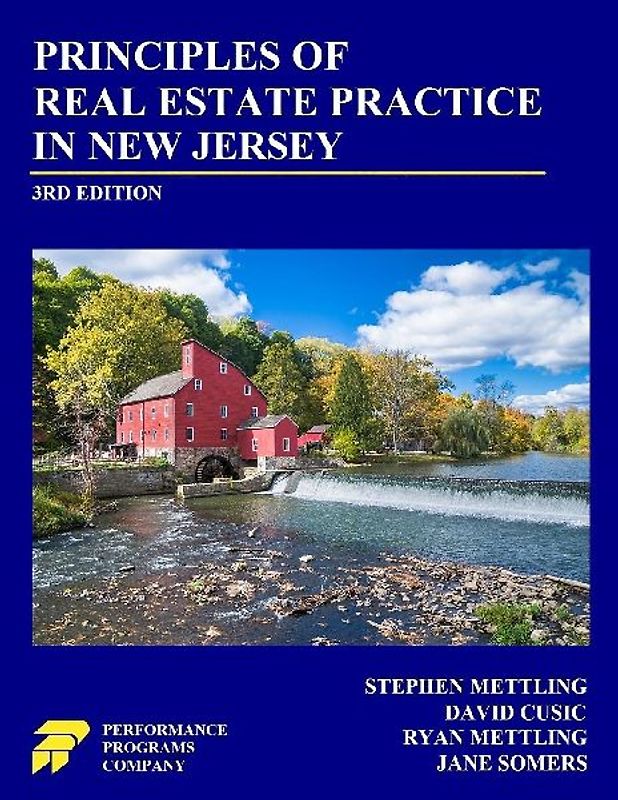 Principles of Real Estate Practice in New Jersey