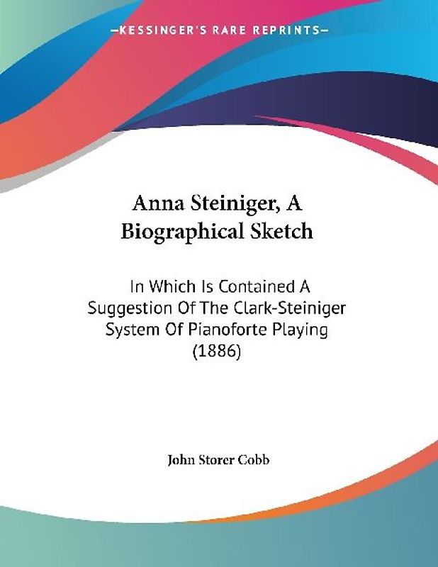 Anna Steiniger, A Biographical Sketch