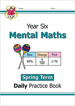 KS2 Mental Maths Year 6 Daily Practice Book: Spring Term