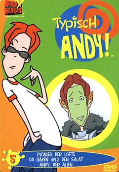 Typisch Andy Folge 05 - Pionier der Lüfte / Da haben wir den Salat / Andy, der Alien DVD