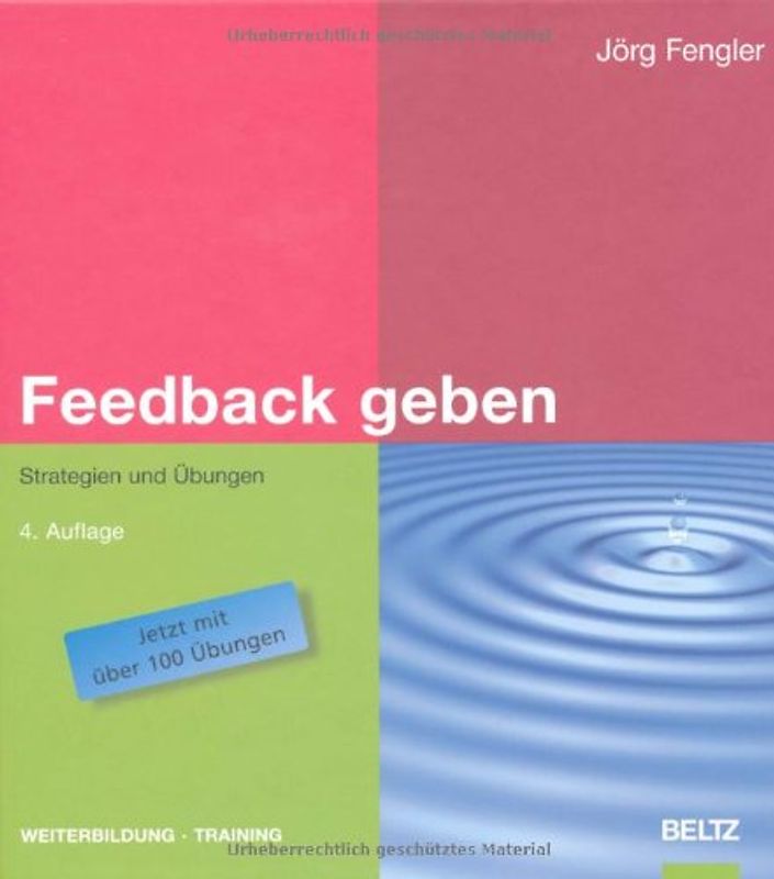Feedback geben. Strategien und Übungen