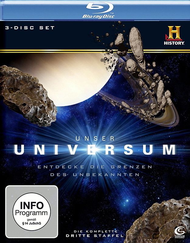 Unser Universum Staffel 3 Blu-ray Disc