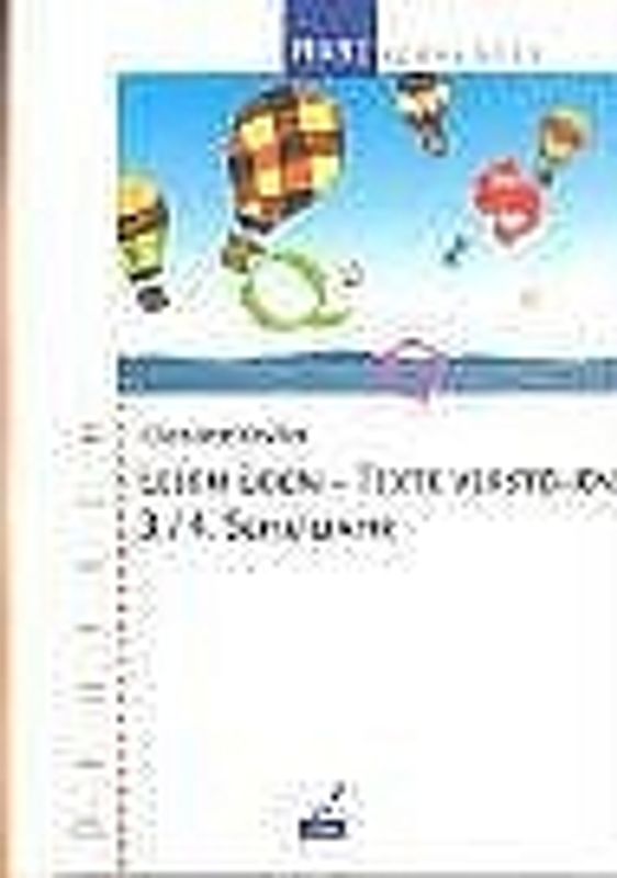 Lesen üben - Texte verstehen 3./4. Schuljahr
