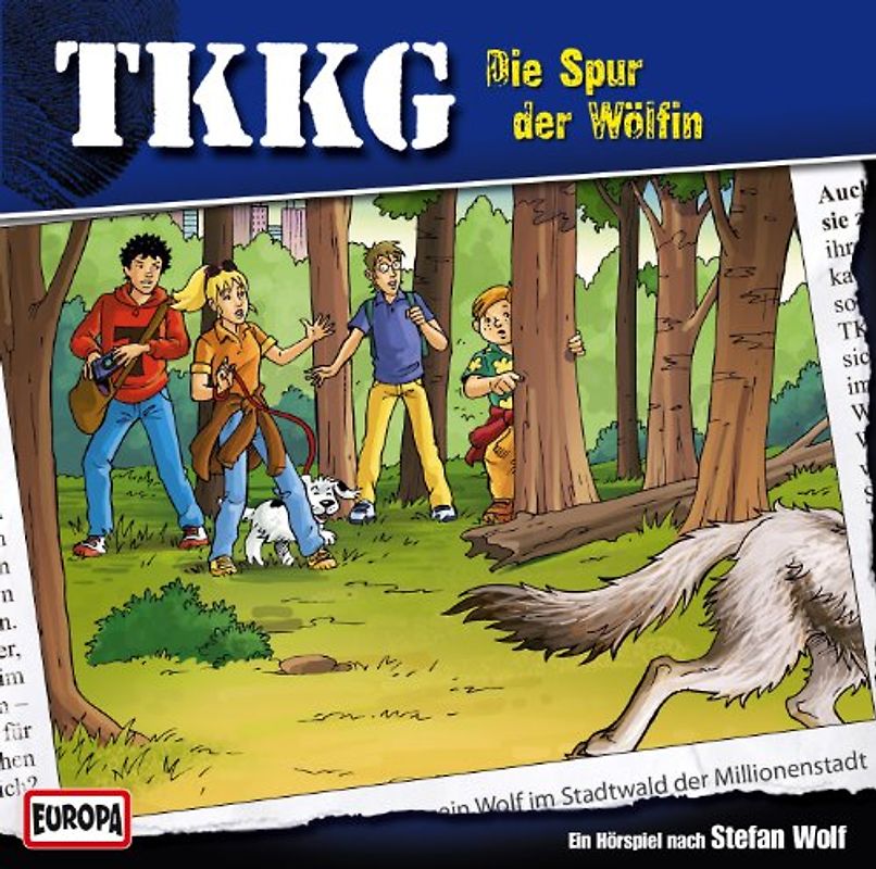 TKKG: Folge 177 - Die Spur der Wölfin
