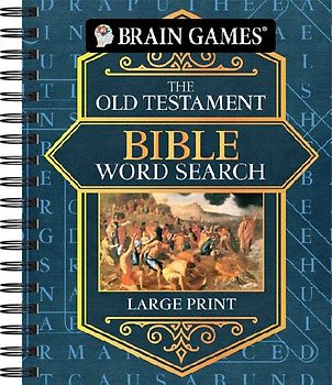 Brain Games - Bible Word Search: The Old Testament - Large Print