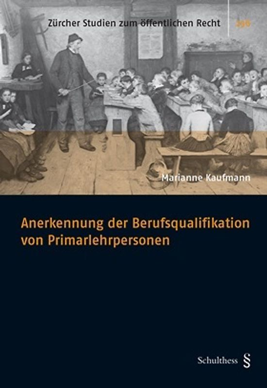 Anerkennung der Berufsqualifikation von Primarlehrpersonen