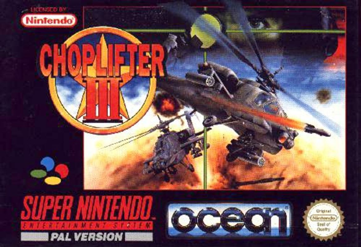 Choplifter III Super Nintendo