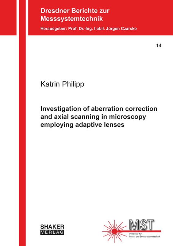 Investigation of aberration correction and axial scanning in microscopy employing adaptive lenses