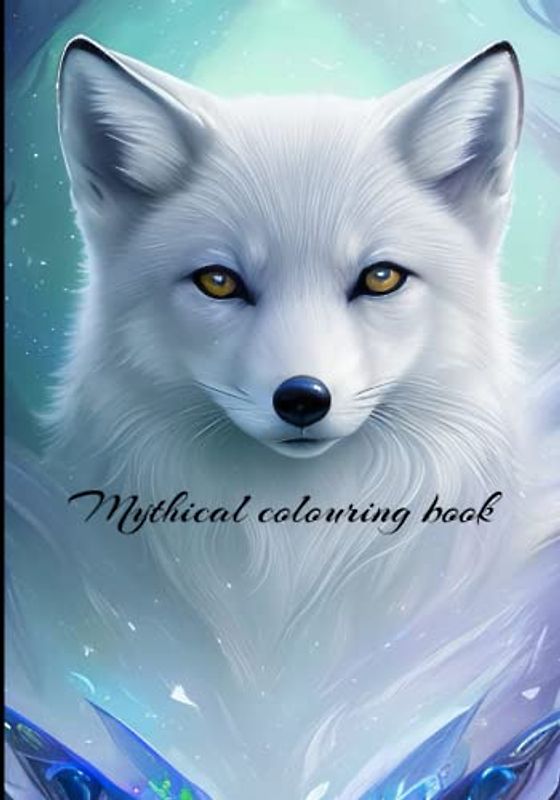 MYTHICAL CREATURES ADULT COLOURING BOOK: colouring book for adults, mythical creatures