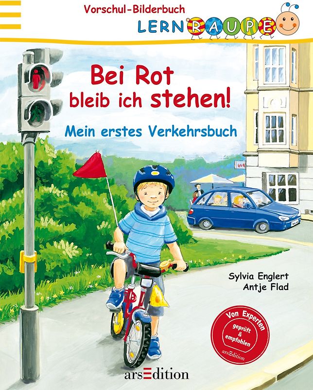 Lernraupe - Bei Rot bleib ich stehen!