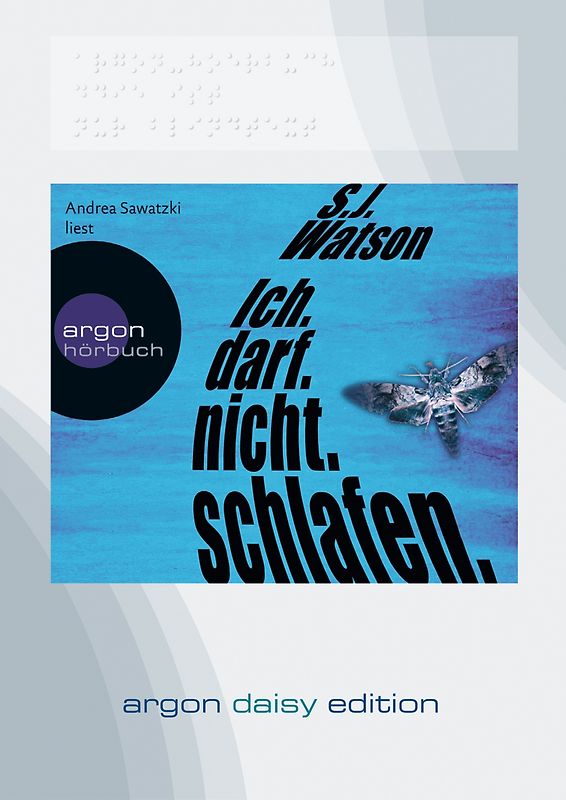 Ich. Darf. Nicht. Schlafen. (DAISY Edition)