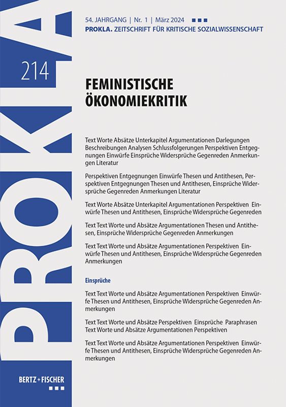 Feministische Ökonomiekritik
