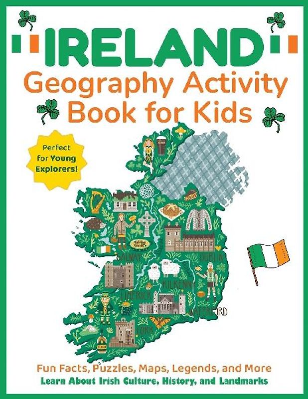 Ireland Geography Activity Book for Kids
