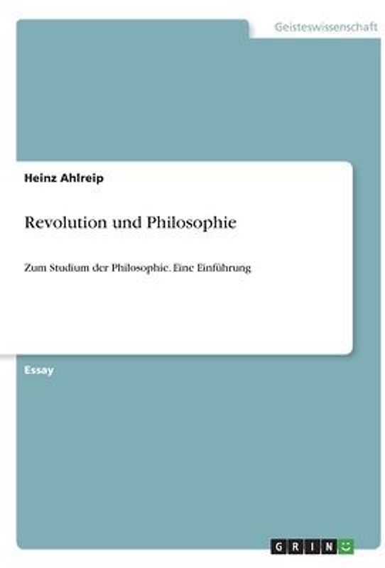 Revolution und Philosophie