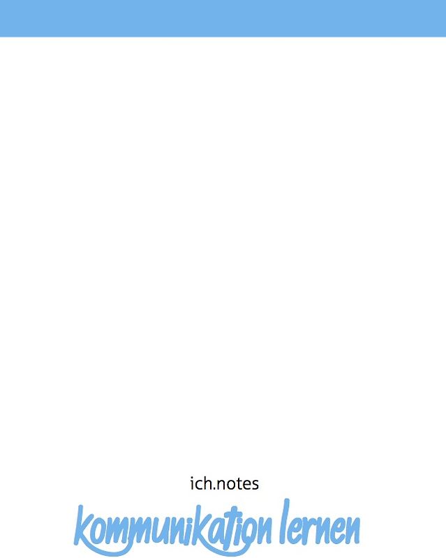 ich.notes: Kommunikation lernen