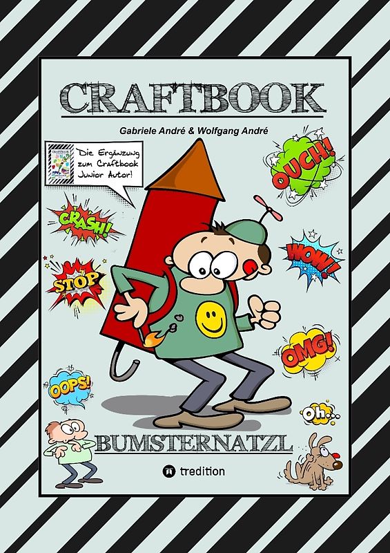 CRAFTBOOK - CARTOON LERNHILFE FÜR KURZGESCHICHTEN - WITZIGE THEMEN MIT PAULI POLTERER - KONZENTRATIONSÜBUNGEN
