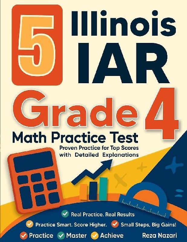 5 Illinois IAR Grade 4 Math Practice Tests