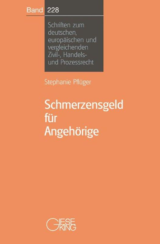 Schmerzensgeld für Angehörige