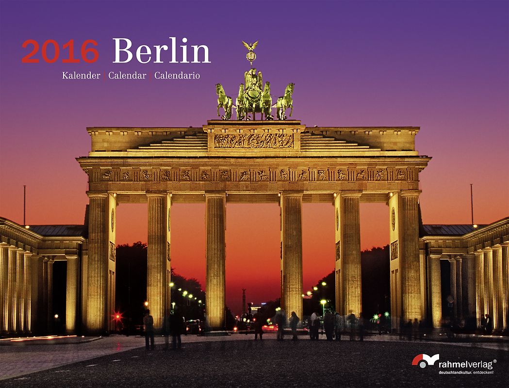 Kalender Berlin 2016