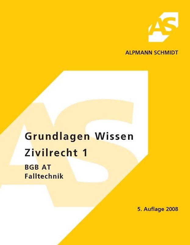 Grundlagen Wissen - Zivilrecht 1