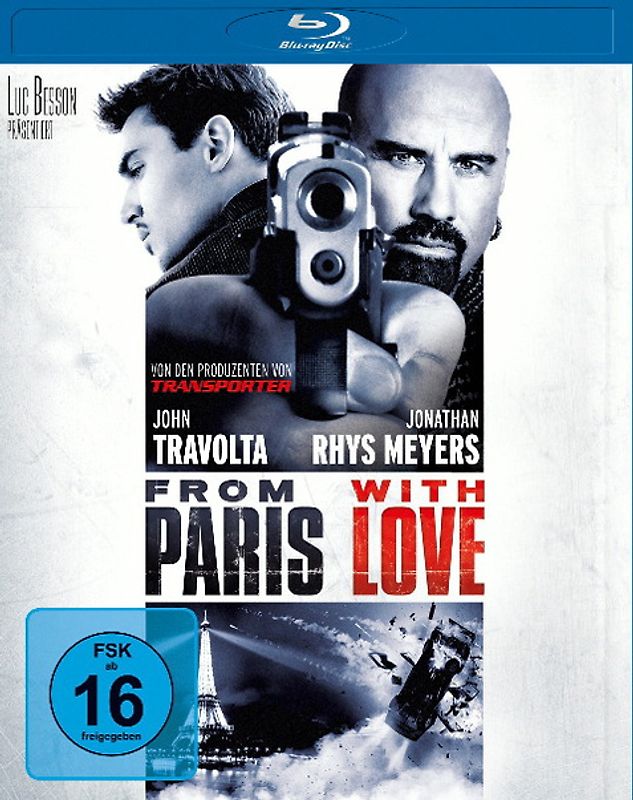 From Paris with Love Blu-ray Disc