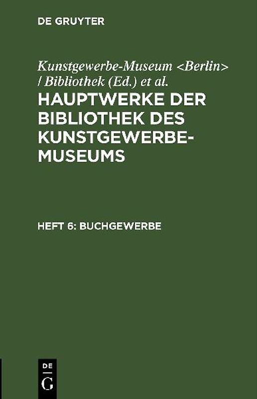 Buchgewerbe