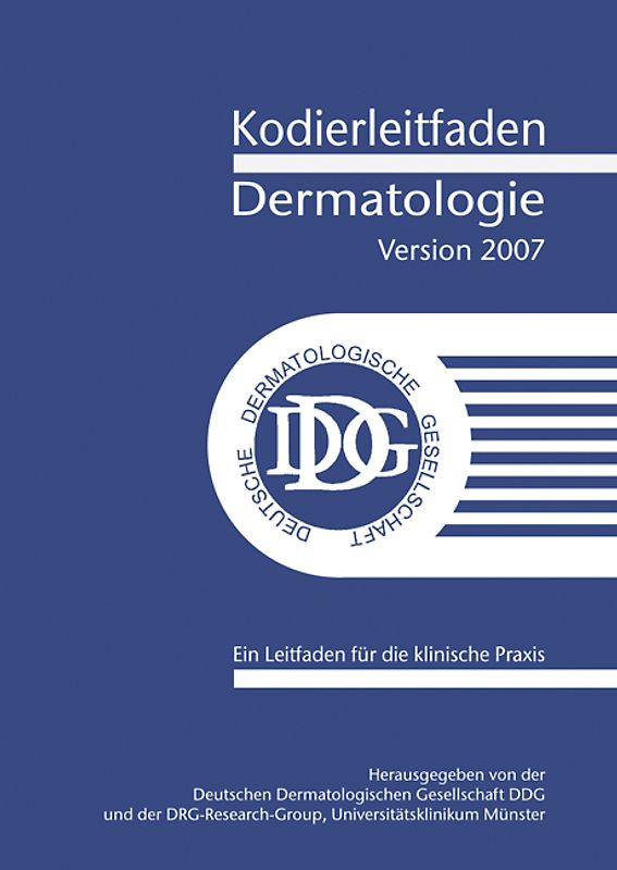 Kodierleitfaden Dermatologie 2007