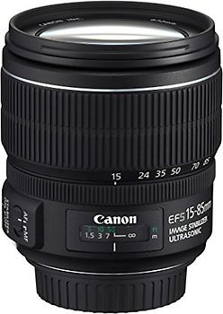 Canon EF-S 15-85 mm F3.5-5.6 IS USM 72 mm Filtergewinde (Canon EF-S Anschluss) schwarz