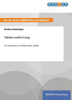 Tabakverarbeitung