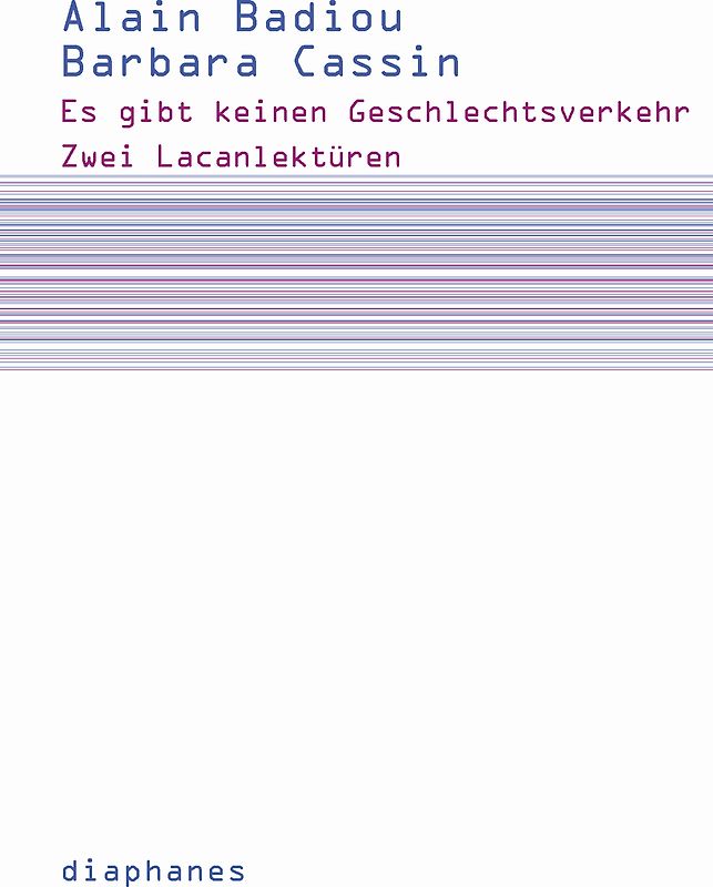Es gibt keinen Geschlechtsverkehr