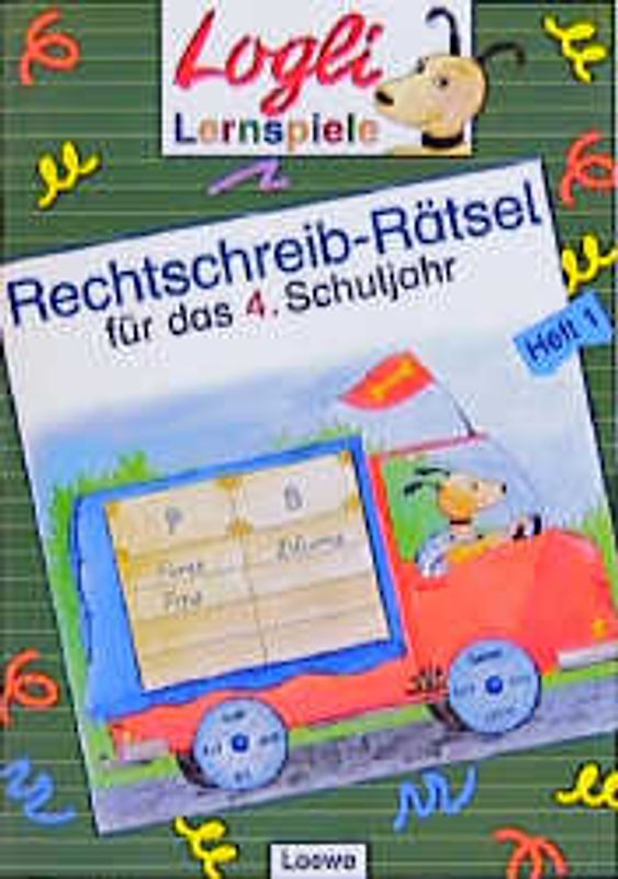 Rechtschreib-Rätsel für das 4. Schuljahr. Heft 1