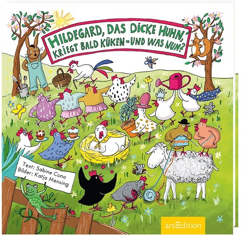 Hildegard, das dicke Huhn, kriegt bald Küken - und was nun?