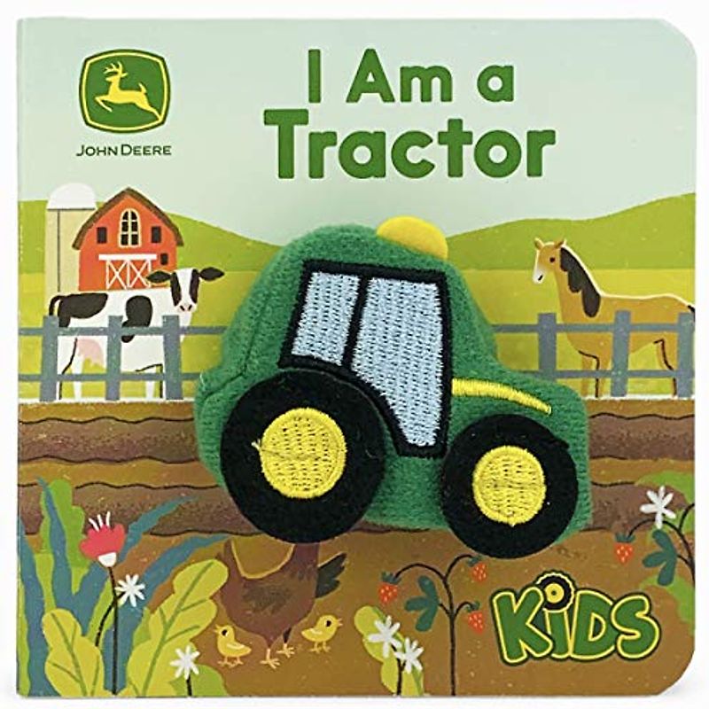 John Deere Kids I Am a Tractor Puppet Book