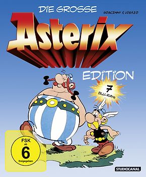 Die große Asterix - Edition [7 DVDs] DVD