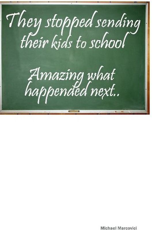 They stopped sending their kids to school