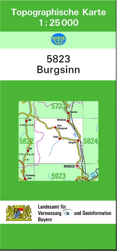 TK25 5823 Burgsinn