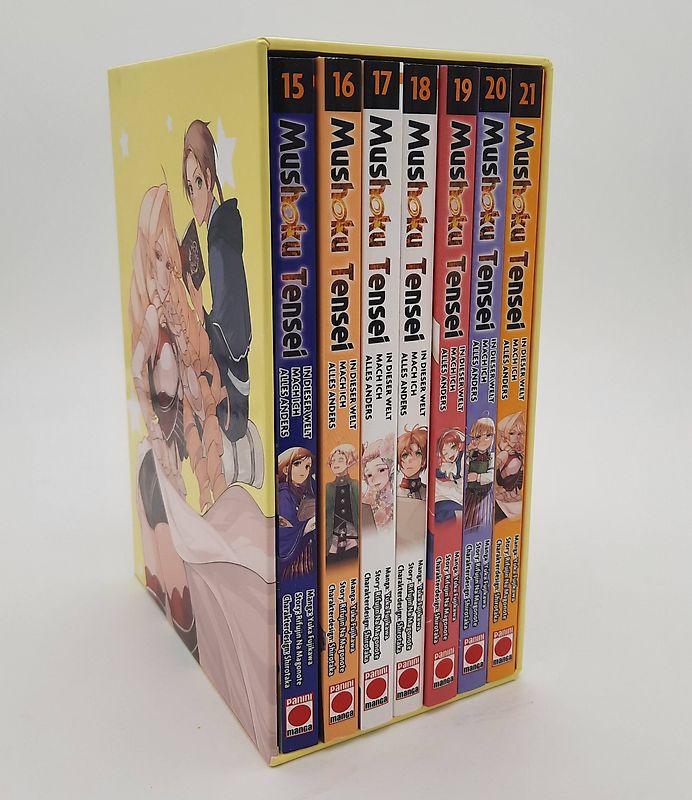 Mushoku Tensei - In dieser Welt mach ich alles anders - Schuber 3 (Band 15 bis 21)