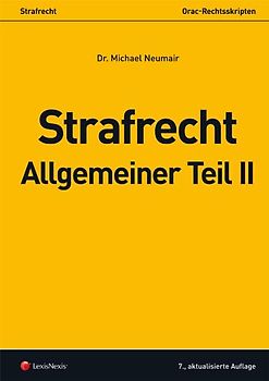 Strafrecht - Allgemeiner Teil II