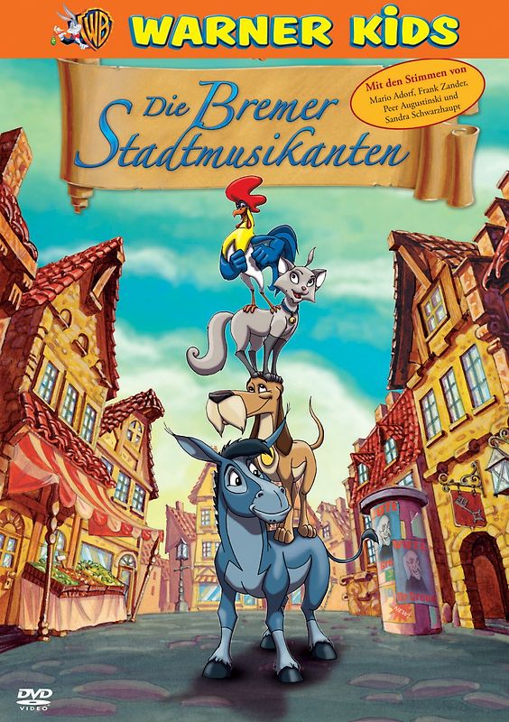 Die Bremer Stadtmusikanten (Die furchtlosen vier) DVD