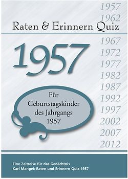 Raten und Erinnern Quiz 1957