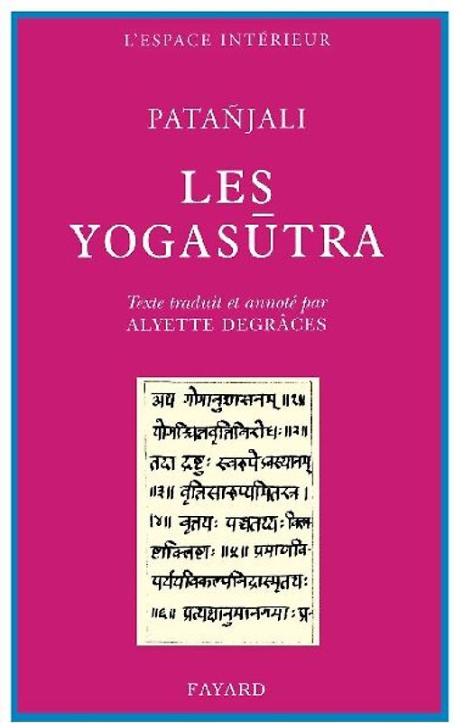 Les Yogasûtra de Patañjali