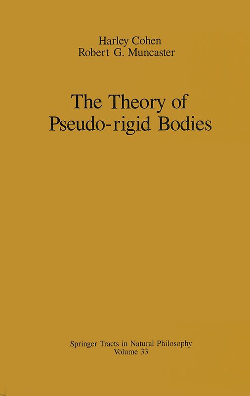 The Theory of Pseudo-rigid Bodies